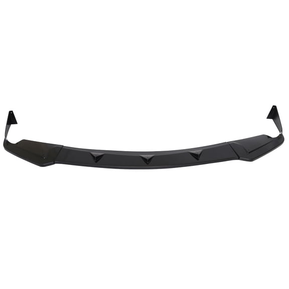 Ikon Motorsports Compatible with 14-17 Infiniti Q50 Q50S Sport Model Front Bumper Lip - ABS