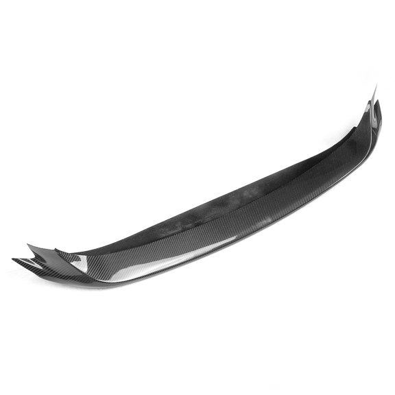 Ikon Motorsports Compatible with 14-17 Maserati Ghibli Sedan Front Bumper Lip JC Style Carbon Fiber CF