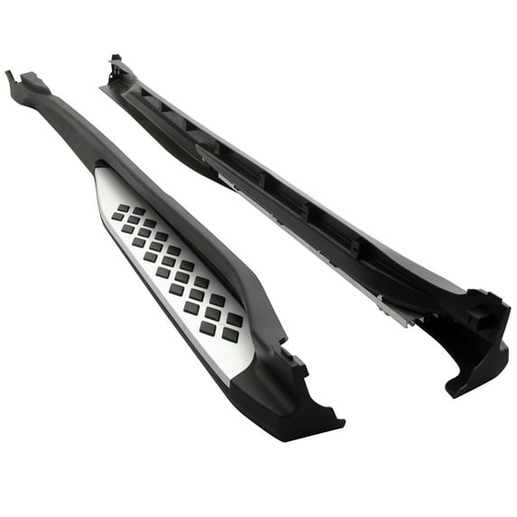 Ikon Motorsports Compatible with 14-18 Honda Vezel HRV OE Style Running Board Side Step Bar Pair Set Aluminum