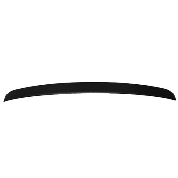 Ikon Motorsports Compatible with 14-18 Mazda 3 Sedan ABS Rear Roof Spoiler Window Wing Unpainted Black 2014 2015 2016 2017 2018