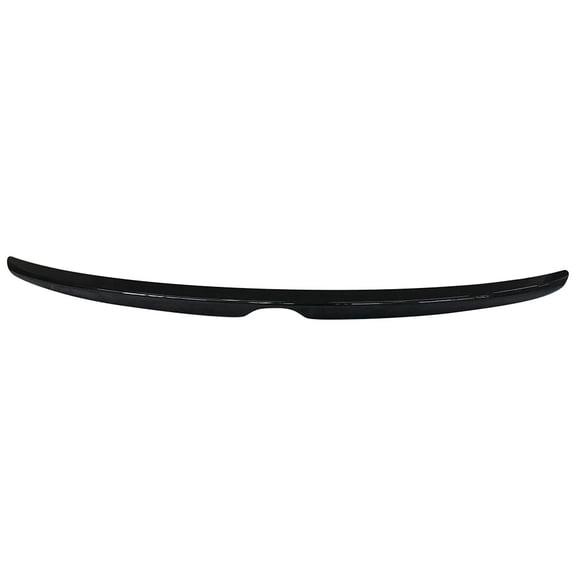 Ikon Motorsports Compatible with 14-18 Mazda 3 Sedan Flushmount Trunk Spoiler Painted #41W Jet Black Mica