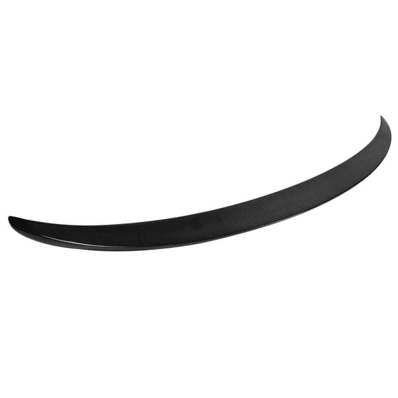 Ikon Motorsports Compatible with 14-18 Mercedes-Benz W117 CLA Class Sedan AMG Trunk Spoiler Wing - Real Carbon Fiber (CF)