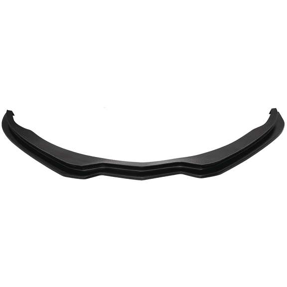 Ikon Motorsports Compatible with 14-19 Chevy Corvette C7 Polyurethane Front Bumper ST Style Lip Splitter