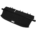thumbnail image 1 of Ikon Motorsports Compatible with 14-19 Toyota Highlander Tonneau Cargo Shade Cover Black-Vinly+Aluminum Rod, 1 of 9