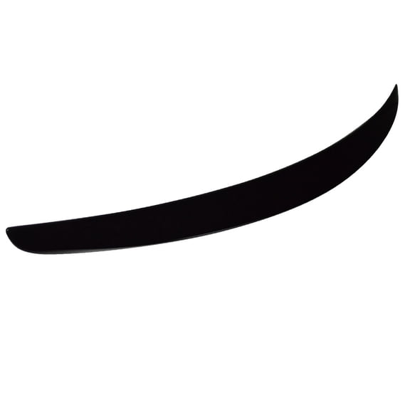Ikon Motorsports Compatible with 14-20 Benz W222 S Class OE Factory Style Painted #040 Black Trunk Spoiler