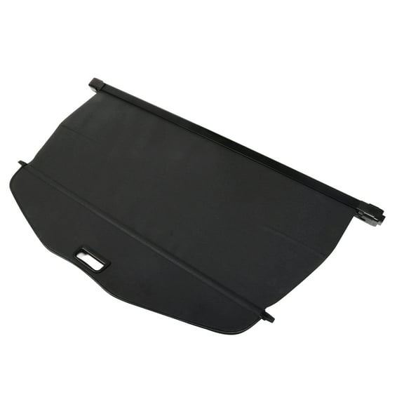 Ikon Motorsports Compatible with 14-20 Nissan X-trail Rogue Tonneau Cargo Shade Cover Black-Vinly+Aluminum Rod