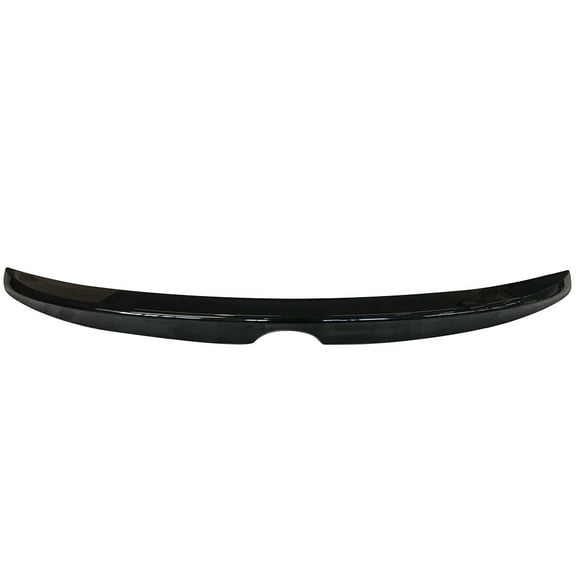 Ikon Motorsports Compatible with 15-17 Camry Sedan Flushmount Trunk Spoiler Painted #218 Attitude Black
