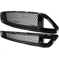 thumbnail image 1 of Ikon Motorsports Compatible with 15-17 Mustang Front Hood Upper + Lower Mesh Grille DRL LED W/ Turn Signal, 1 of 9