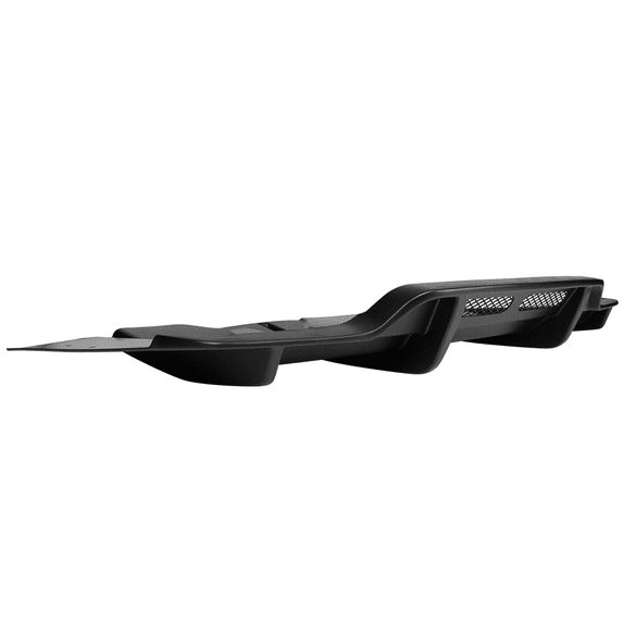 Ikon Motorsports Compatible with 15-18 Benz C-Class C63 AMG PSM Style Rear Bumper Lip Diffuser Matte Black