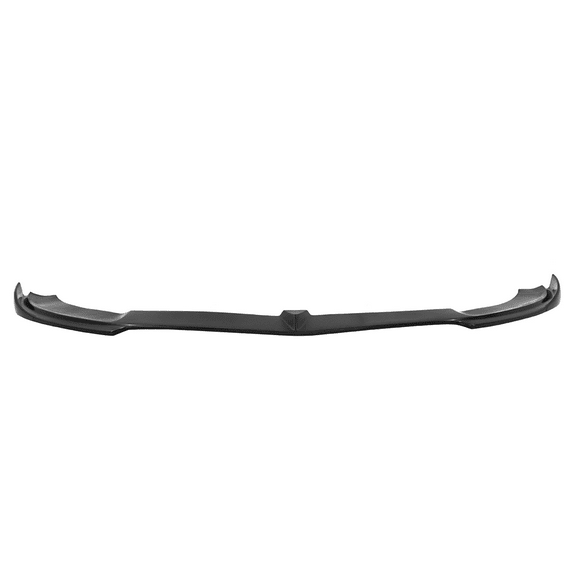 Ikon Motorsports Compatible with 15-18 Benz W205 C Class Sport Front Bumper Lip Spoiler DP Style PU Unpainted Black