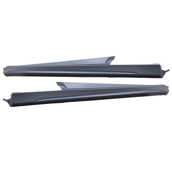 Ikon Motorsports Compatible with 15-19 Benz C-Class W205 AMG Style Side Skirts In Pair - PP