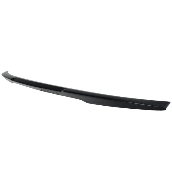 Ikon Motorsports Compatible with 15-20 BMW F82 M4 Coupe 2Dr Performance Style Trunk Spoiler -Carbon Fiber CF
