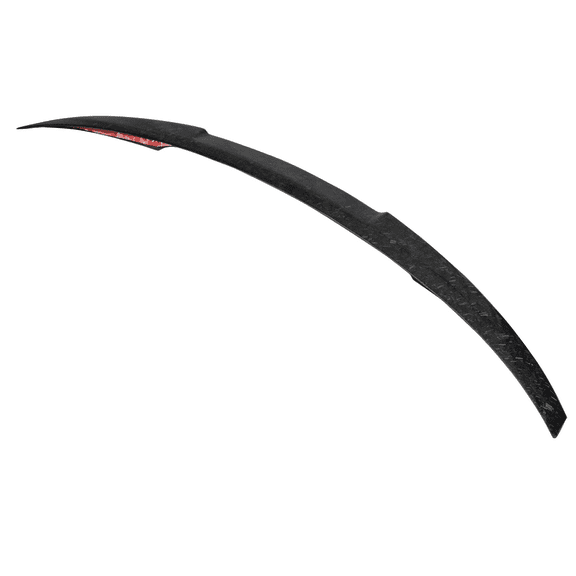Ikon Motorsports Compatible with 15-20 BMW M4 F82 Coupe V Style Trunk Spoiler Wing Forged Matte Carbon Fiber
