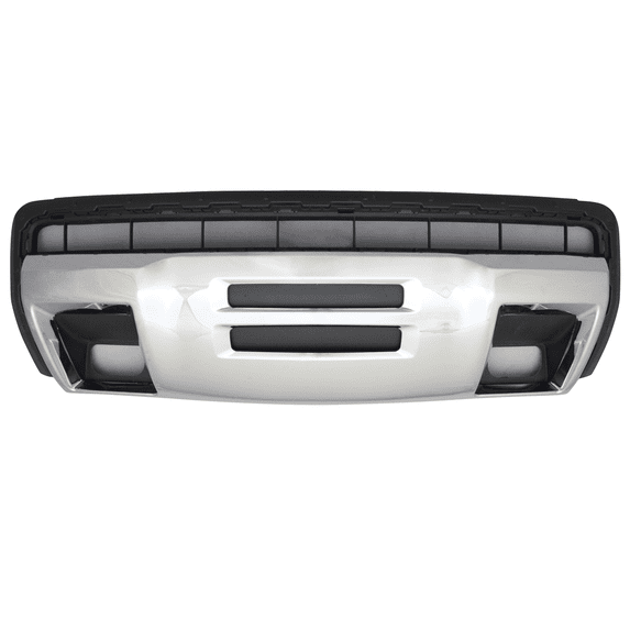 Ikon Motorsports Compatible with 15-20 GMC Canyon Front Bumper Skid Plate Replacement - Chrome