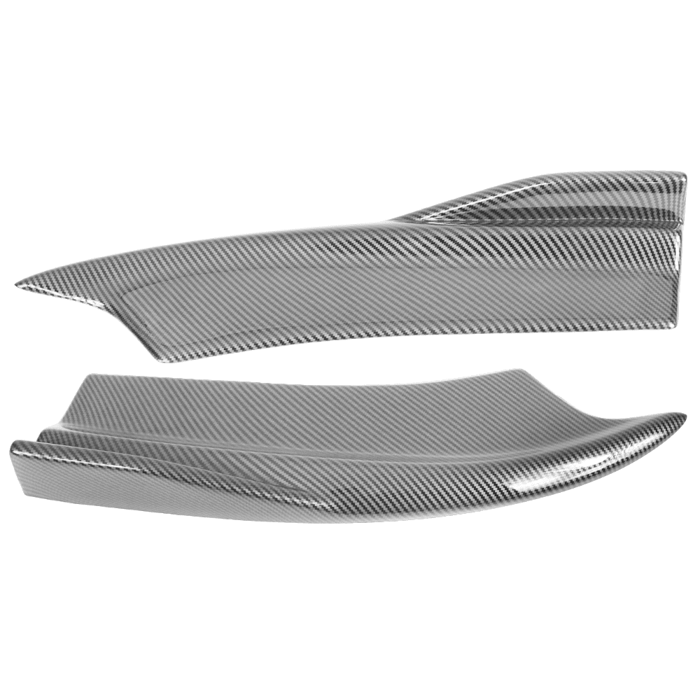 Rear Bumper Lip Side Aprons For Dodge Charger 2015-2021 SRT & Scat Pack (Matte Black)