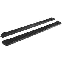 Ikon Motorsports Compatible with 15-23 Ford F150 SuperCrew Cab V Style Running Boards Side Step Bar Black