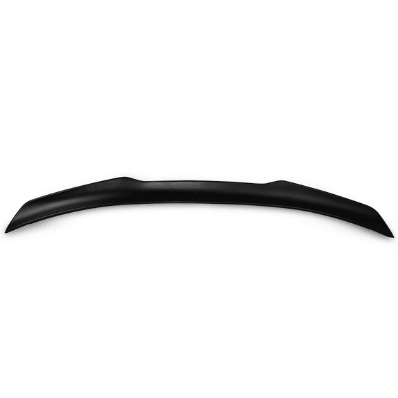 Ikon Motorsports Compatible with 15-23 Ford Mustang Coupe H Style High Kick V Style Trunk Spoiler - ABS