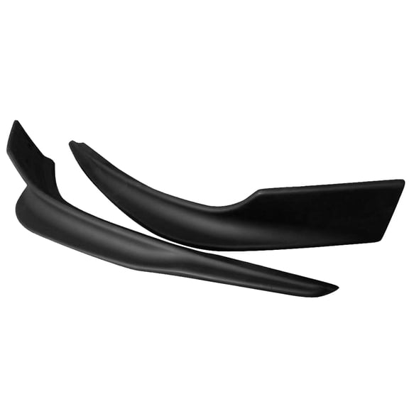 Ikon Motorsports Compatible with 16-17 Mazda 6 Front Bumper Lip Splitter Spoiler Unpainted 2PC - ABS