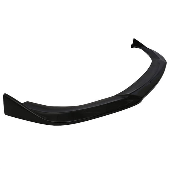 Ikon Motorsports Compatible with 16-18 Civic Coupe Sedan 2Dr 4Dr CS Front Lip Painted Crystal Black Pearl #NH731P