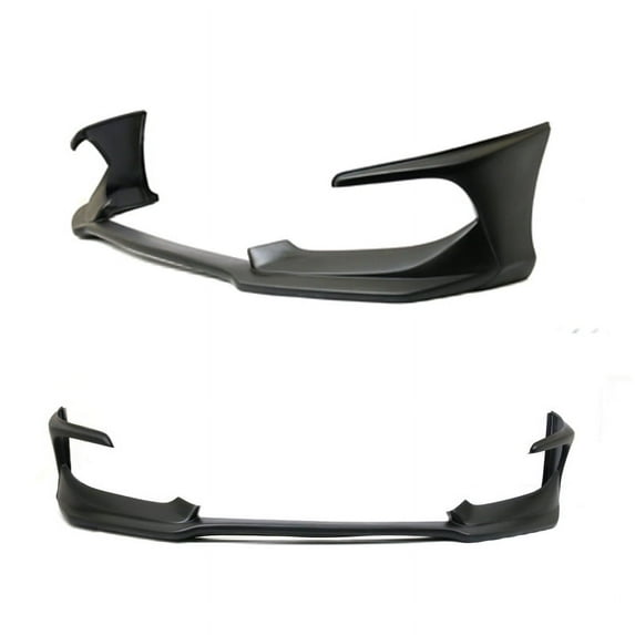 Ikon Motorsports Compatible with 16-18 Civic Sedan AVS Style Front + Side Skirts + Rear Lip Apron Splitter
