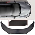 thumbnail image 1 of Ikon Motorsports Compatible with 16-18 Nissan Maxima ST Style Front Bumper Lip Carbon Fiber Unpainted Black, 1 of 2