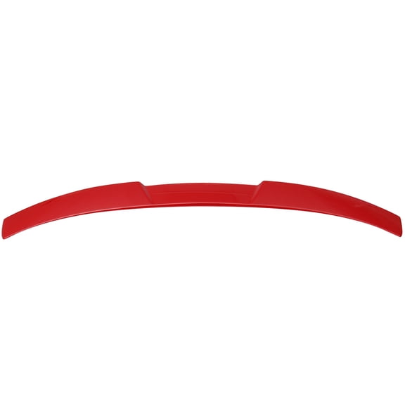 Ikon Motorsports Roof Spoiler Compatible with 16-21 Honda Civic Sedan 4Dr, IKON Style Painted #R513 Rallye Red