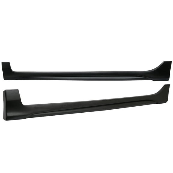 Ikon Motorsports Compatible with 16-21 Honda Civic Sedan 4Dr AVS Style Side Skirts Splitter - PP