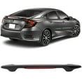 thumbnail image 1 of Ikon Motorsports Compatible with 16-21 Honda Civic X Sedan OE Style Unpainted Rear Trunk Spoiler Wing LED Brake Light 2016 2017 2018 2019 2020, 1 of 4