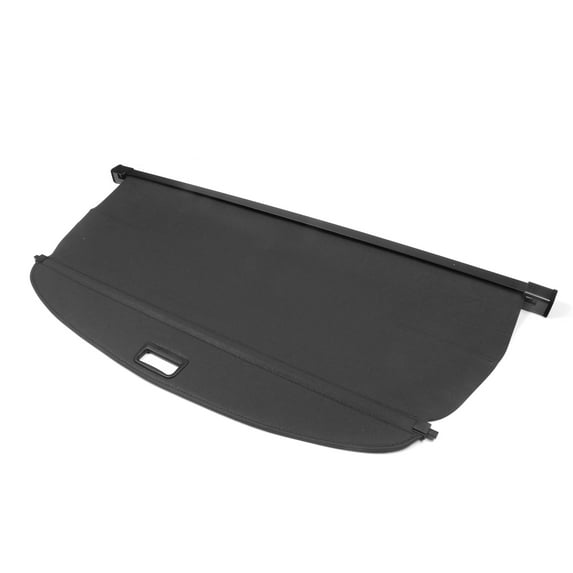 Ikon Motorsports Compatible with 16-21 Hyundai Tucson Tonneau Cargo Shade Cover Black-Vinly+Aluminum Rod