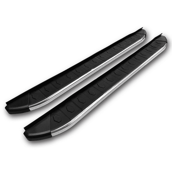 Ikon Motorsports Compatible with 16-22 Honda Pilot OE Style Running Board Side Step Bar Pair - Aluminum