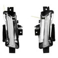 thumbnail image 1 of Ikon Motorsports Compatible with 16-24 Chevy Camaro ZL1 DRL Fog Lights Clear No Turn Signal Function 2Pc, 1 of 9