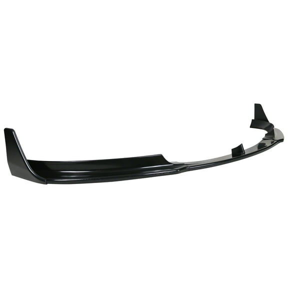 Ikon Motorsports Compatible with 17-23 Tesla Model 3 V Style Front Bumper Lip Spoiler Unpainted 5PC - PP