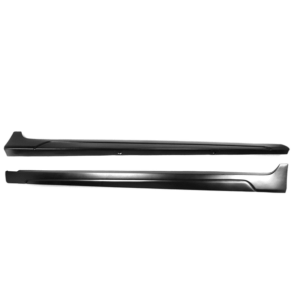 Ikon Motorsports Compatible with 18-24 Toyota Camry IKON Style Side Skirts Matte Black PP