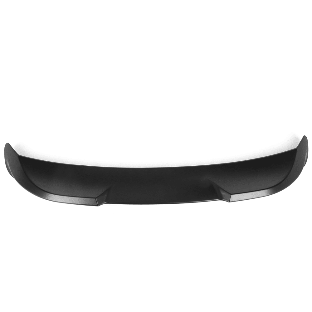 IKON MOTORSPORTS Trunk Spoiler For 2018-2024 Toyota Camry - MD Style, Unpainted With Chrome Trim