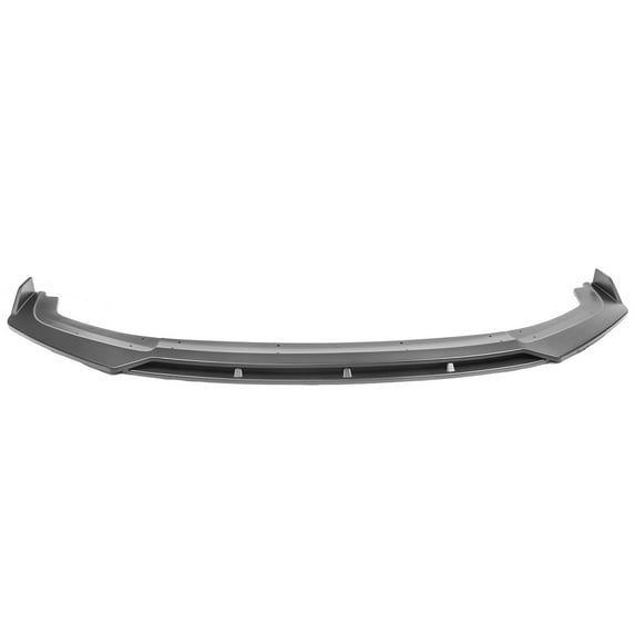 Ikon Motorsports Compatible with 19-21 Honda Civic IKON V3 Style Front Bumper Lip 2PC - Matte Black
