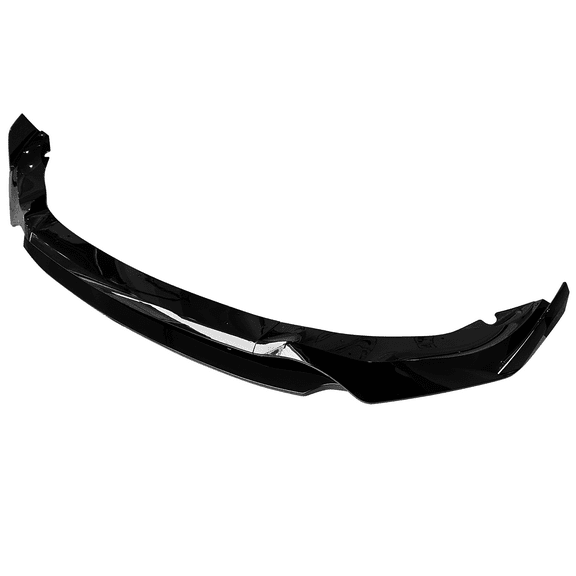 Ikon Motorsports Front Lip Compatible with 2019-2023 BMW G05 X5 M Sport IKON Style Front Bumper Lip Spoiler 4PC ABS - GLoss Black
