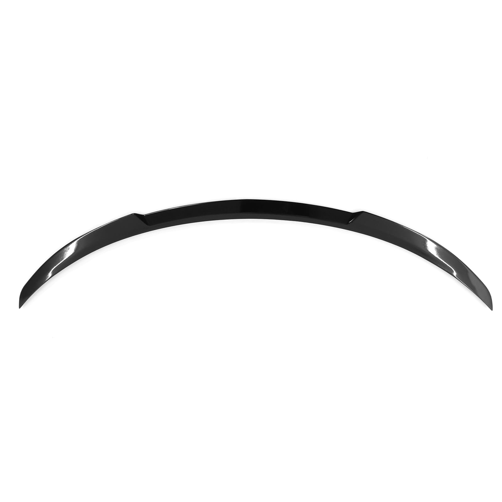Ikon Motorsports Compatible with 20-24 Tesla Model Y IKON Style ABS Rear Trunk Spoiler Wing - Gloss Black