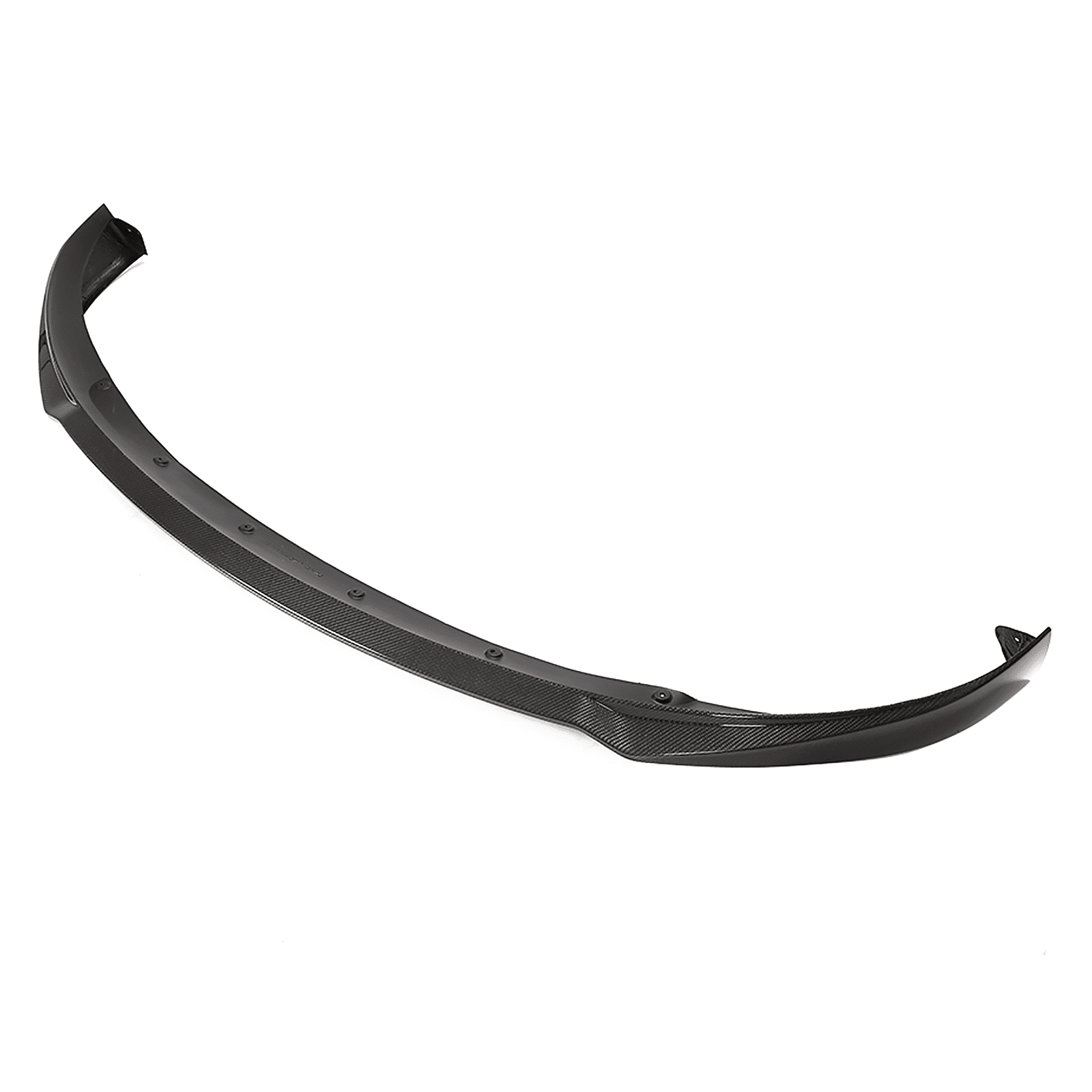 Ikon Motorsports Front Bumper Lip Spoiler for 2020-2025 Tesla Model Y IKON Style Carbon Fiber