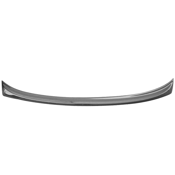 Ikon Motorsports Compatible with 2006-2011 BMW E90 Sedan M-Tech M Sport AC Style Rear Trunk Spoiler Wing - Carbon Fiber 2006 2007 2008 2009 2010 2011