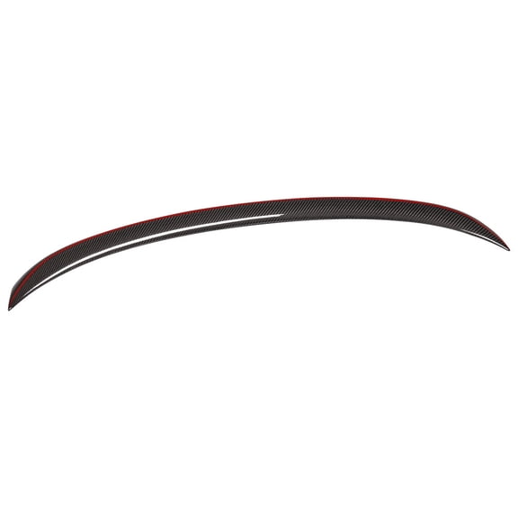 Ikon Motorsports Trunk Spoiler Wing Compatible with 2006-2011 BMW E90 3 Series& 2008-2012 M3 Sedan,, OE Style Carbon Fiber CF
