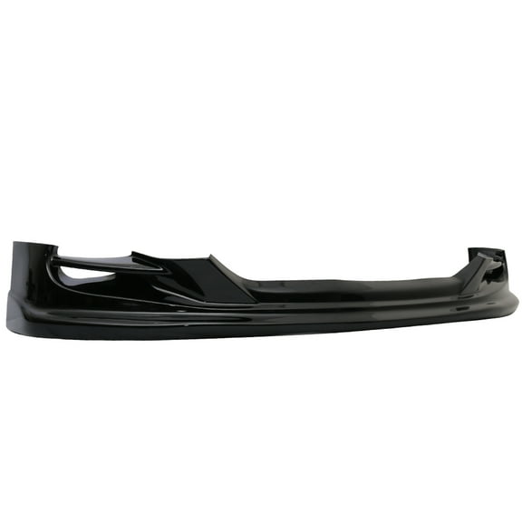 Ikon Motorsports Compatible with 2008-2014 Infiniti G37 Coupe & 2014 Infiniti Q60 2Dr TS Type Front Bumper Lip Painted Black Obsidian