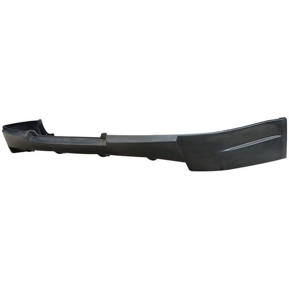 Ikon Motorsports Compatible with 2008-2015 Mitsubishi Lancer Polyurethane OE P Style Rear Bumper Lip Spoiler Body Kit PU