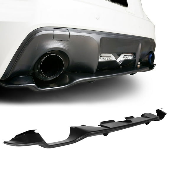 Ikon Motorsports Rear Bumper Lip Compatible with 2013-2016 Scion FR-S/2013-2020 Subaru BRZ/2012-2016 Toyota 86 Rear Bumper Diffuser Lip Spoiler