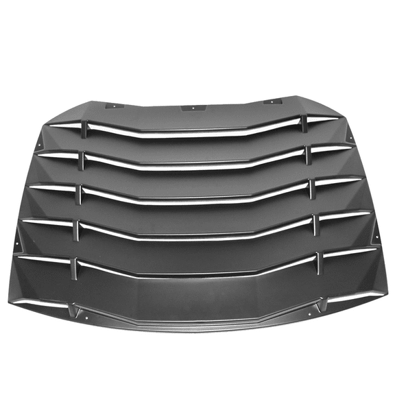 Ikon Motorsports Compatible with 2013-2016 Scion FR-S/2013-2020 Subaru BRZ/2017-2020 Toyota 86 Rear Window Louver Rain Sun Wind Guard