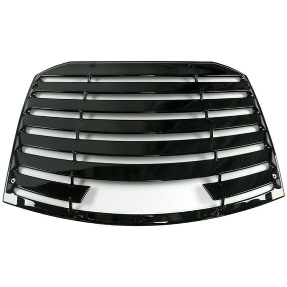 Ikon Motorsports Compatible with 2013-2016 Scion FR-S/2013-2020 Subaru BRZ/2017-2020 Toyota 86 T Style Gloss Black Rear Window Louver