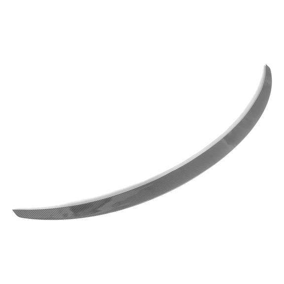 Ikon Motorsports Compatible with 2017-2023 Tesla Model 3 Carbon Fiber Print ABS Plastic OE Style Rear Spoiler Wing