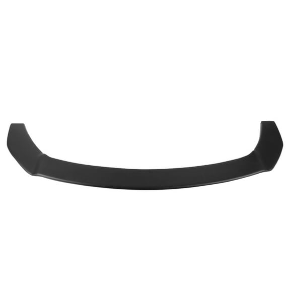Ikon Motorsports Compatible with 2018-2019 Toyota CHR Front Splitter Lip W/ Hardware Matte BlacK PP & Red Rods