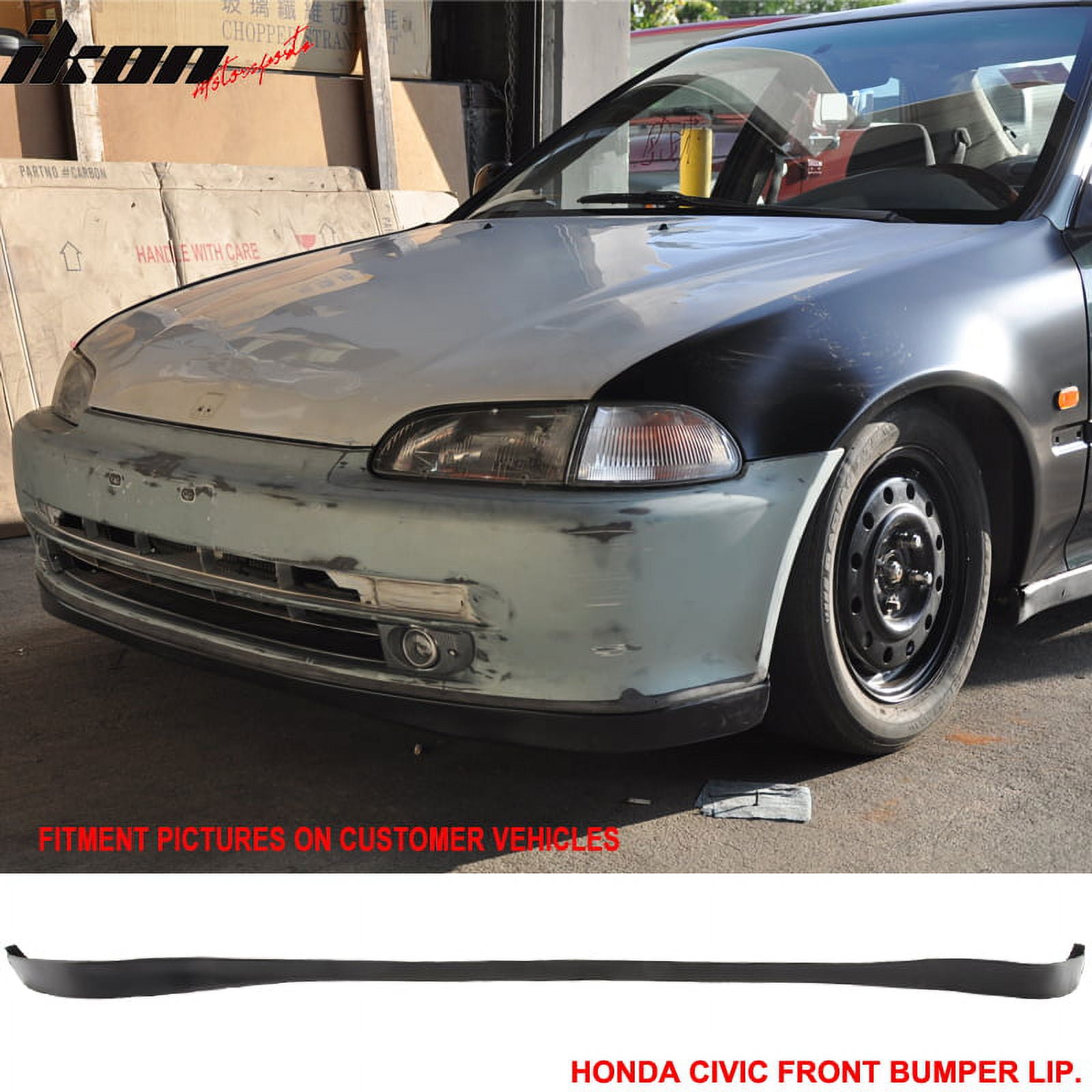 Ikon Motorsports Compatible with 9295 Honda Civic EG SIR OE Style