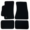 thumbnail image 1 of Ikon Motorsports Compatible with 93-98 Toyota Supra OE Factory Style Black Nylon Carpet Car Floor Mats Front Rear 4pcs 1993 1994 1995 1996 1997 1998, 1 of 9
