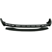 Ikon Motorsports Compatible with 96-01 Audi A4 B5 Type-A Front Bumper Lip Spoiler Polyurethane